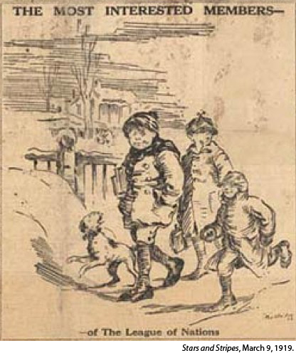 Stars and Stripes, March 7, 1919.